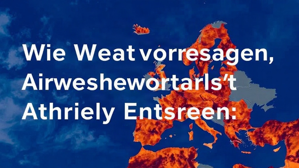 Wie Wettervorhersagen Eigentlich Entstehen